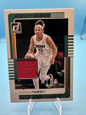 AERIAL POWERS 2025-26 DONRUSS WNBA JERSEY SERIES PATCH GREEN DREAM