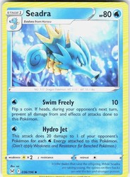 Seadra 036/196 Lost Origin - Uncommon Pokémon TCG