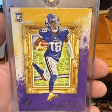 Panini 2020 Chronicles Rookie Justin Jefferson GK-13 Gridiron Kings Vikings Card. rookie card picture