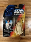 Star Wars Power of the Force Princess Leia Kenner Action Figure Red Card Potf
