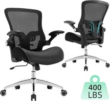 Office Chair Ergonomic Desk Chair-400lbs Big and Tall Heavy Duty, Wide  Soft...