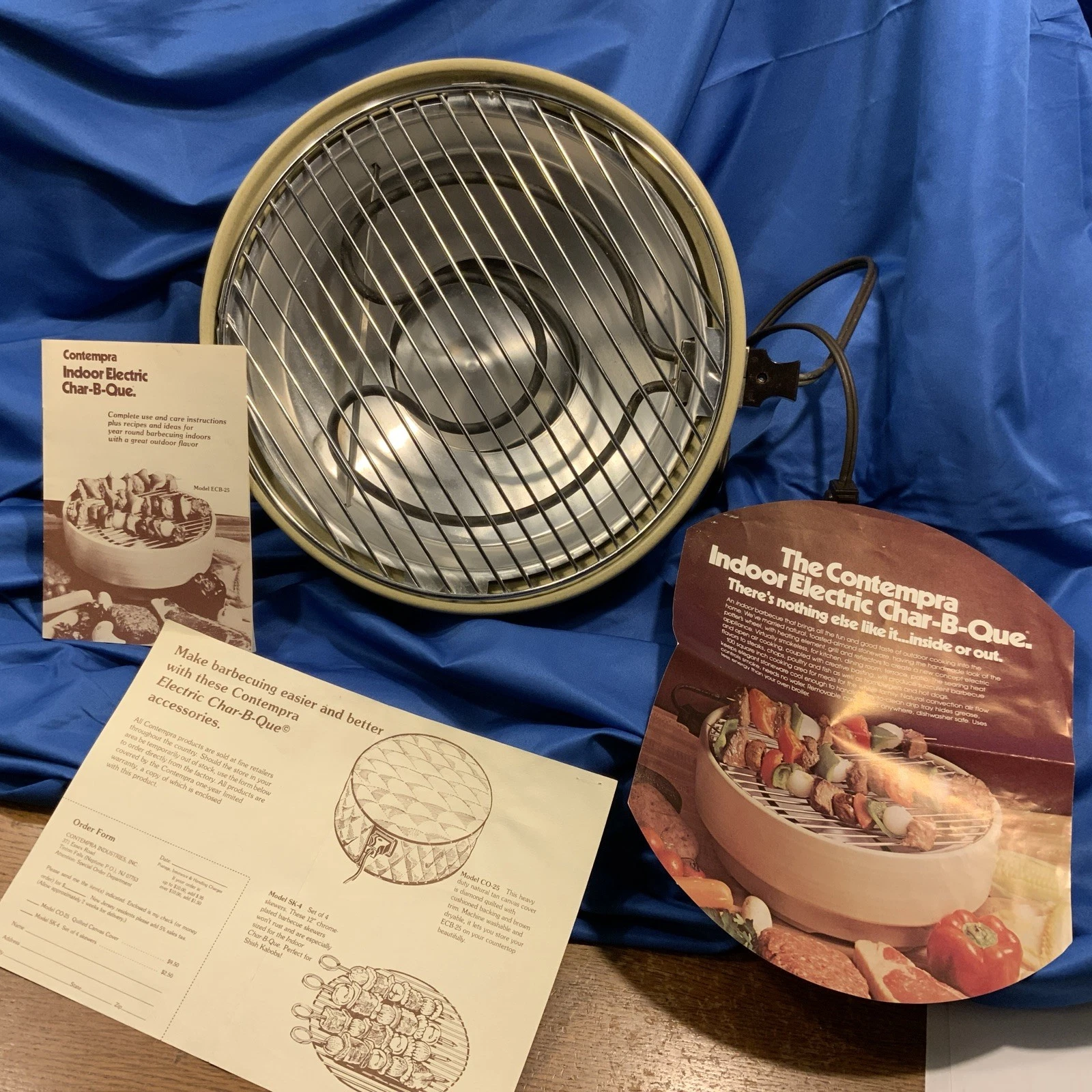 New Open Box Contempra The Healthy Gourmet Electric Indoor Grill Model ECB-25
Opens in a new window