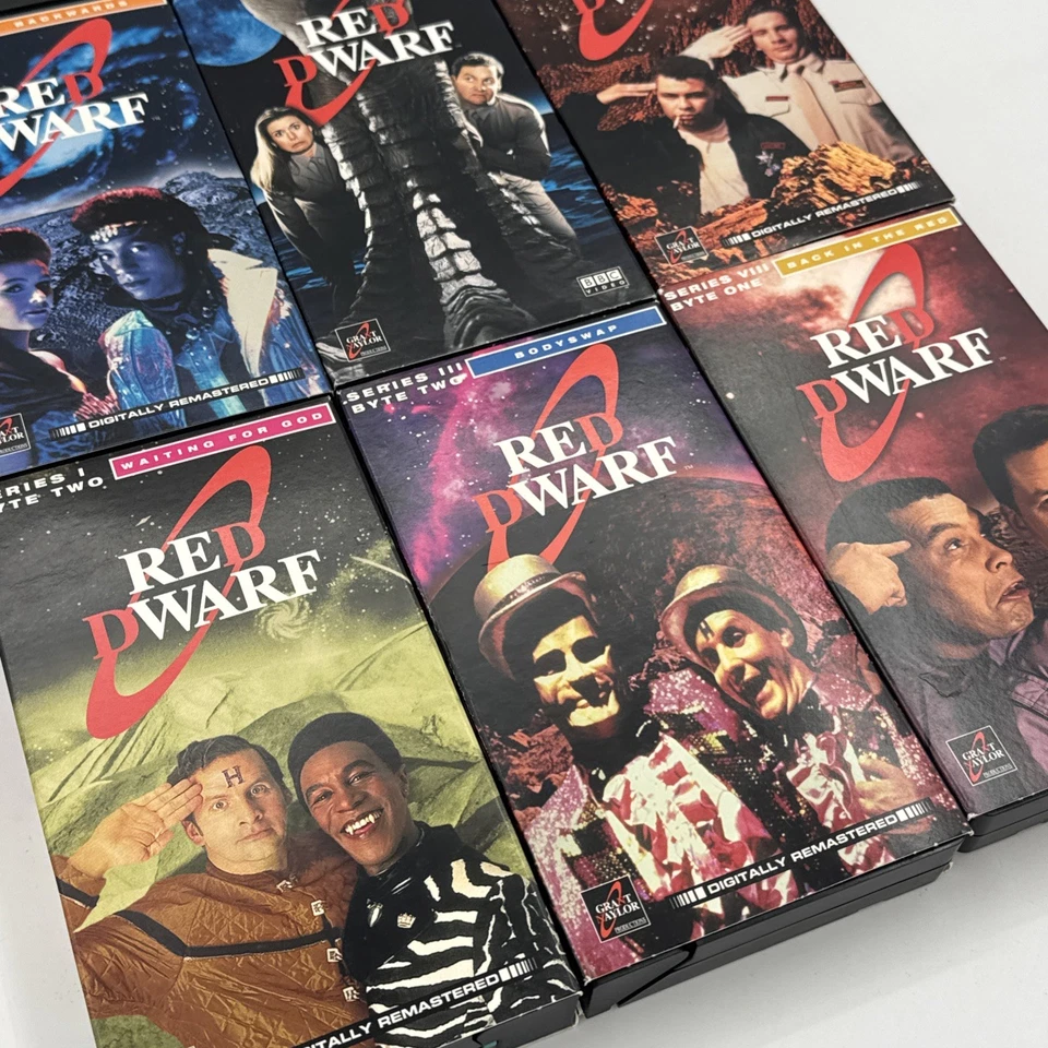 (9) Red Dwarf HUGE VHS HTF 1988 90s TV BBC PBS British Comedy SCI FI - Image 4 of 4