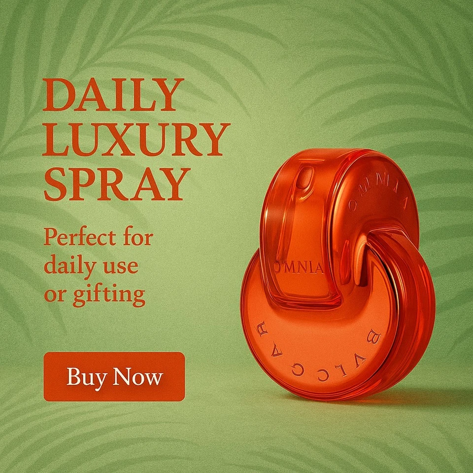 Omnia Coral por Bvlgari 3,4 oz 100 ml Eau de Toilette Spray para Mujer Nuevo en Caja Foto 4 de 4