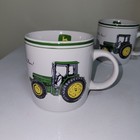 Set of 4 Gibson John Deere Tractor Coffee Mugs Farmhouse Decor Dinnerware — photo 5