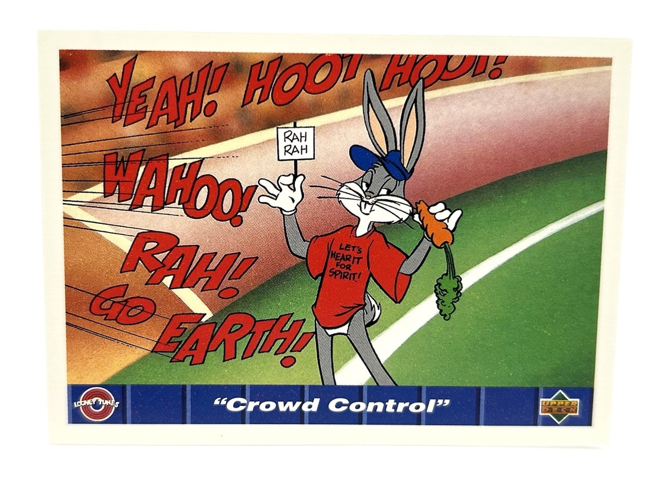 1992 Upper Deck NFL Looney Tunes Comic Ball IV #107 "Crowd Control"