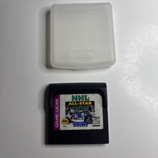 NHL All-Star Hockey (1995) Sega Game Gear Cartridge & Case B