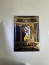 2025 Panini Select - Select Numbers Jordan Love #7