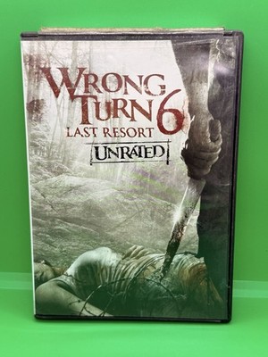 Wrong Turn 6 Last Resort DVD Widescreen Unrated Check In To Your Worst Nightmare