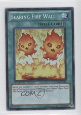 SR - Searing Fire Wall 1st Ed. YuGiOh Hidden Arsenal 5: Steelswarm Invasion