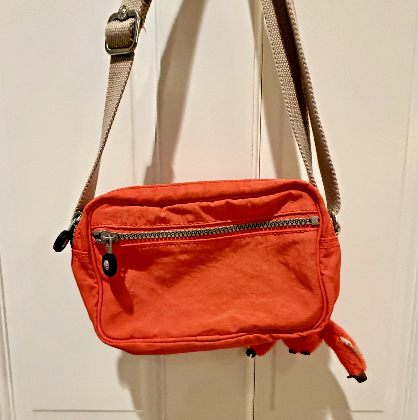 Kipling Crossbody Bag Small Rectangular Nylon Pur… - image 4