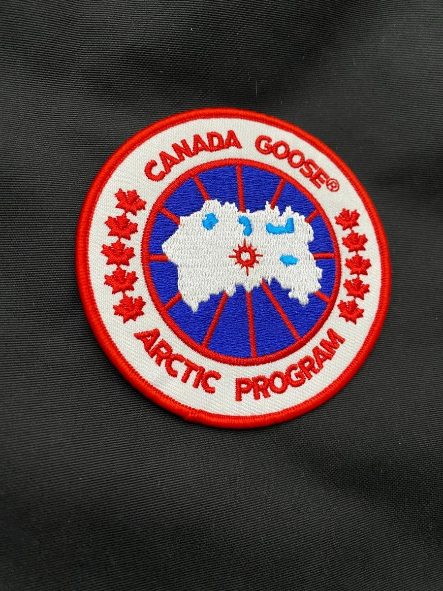 3.5” Canada Goose Iron On / Sew On Embroidered Replacement Patch