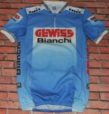 Gewiss Bianchi Santini Maillot Bici Cyclisme (382) Taille XXL