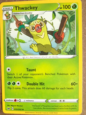 thwackey pokemon card value - 015/167 (TWM) Common Colorless Artist Thwackey - Reverse Holo -