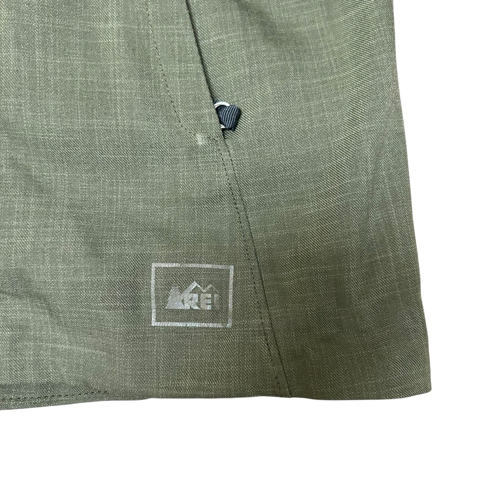 REI E1 Elements Full Zip Jacket Size L Mossy Brow… - image 3