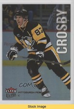 2022-23 Upper Deck Fleer Ultra Rainbow Foil Sidney Crosby #136 READ 09br