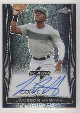 2018 Leaf Flash Blue 34/50 Jameson Hannah #BA-JH1 Auto hg6