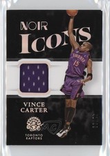 2021-22 Panini Noir Icons Memorabilia /99 Vince Carter #IM-VCA HOF 1rr7
