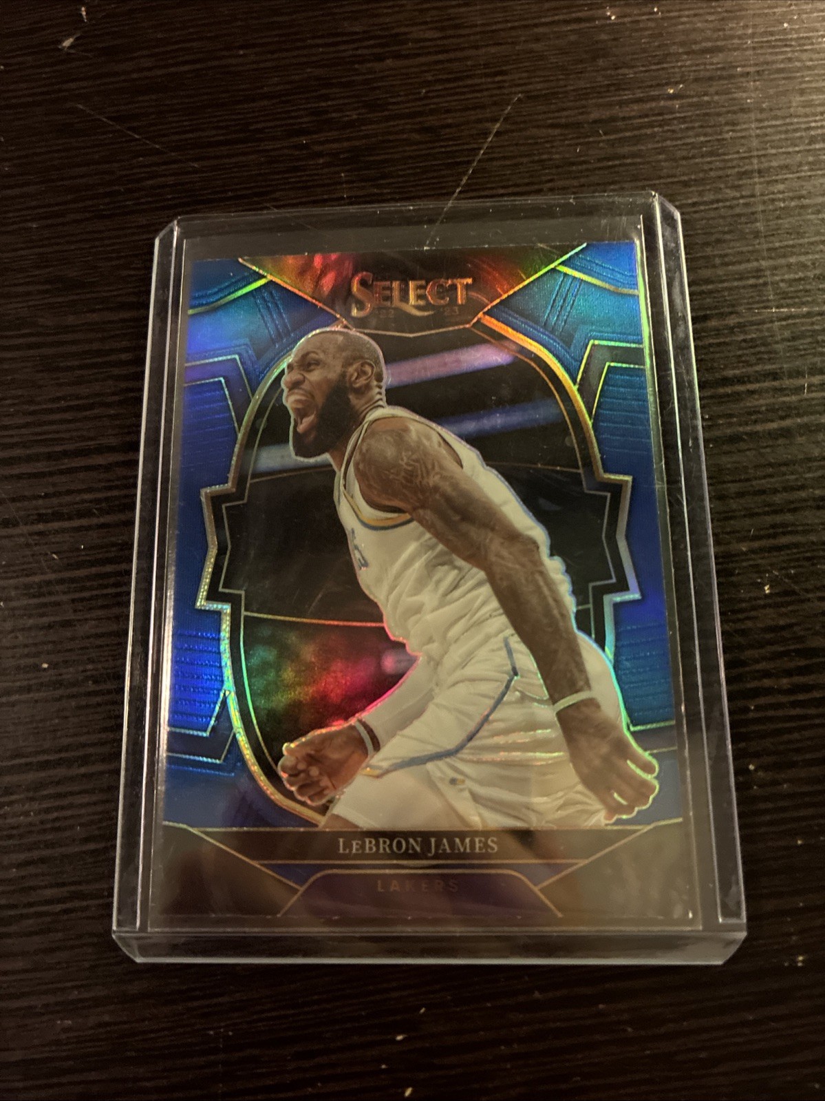 2022-23 Panini Select - Concourse LeBron James #26 Blue Prizm Refractor