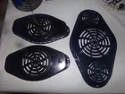 LOT OF 3 CONVECTION FAN MOTOR COVERS. ALL ARE GOOD CONDITION  JENN AIR ETC.
