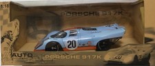 Autoart Porsche 917K Glorious Le Mans Movie Car 1/18 Scale Used Collectible