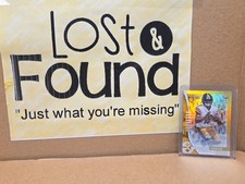 2019 Absolute Gold Spectrum Signatures 06/10 Diontae Johnson Rookie Auto RC