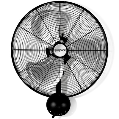 #ad Hurricane 20 Inch Pro Series Metal Wall Mount Heavy Duty Hydroponics Fan Black $98.99