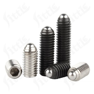 A2 Stainless Steel Hex Socket Set Screws Rolling Ball Point Grub Screws M2.5-M16