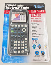Texas Instruments TI-84 Plus CE Graphing Calculator - Black Python Brand New