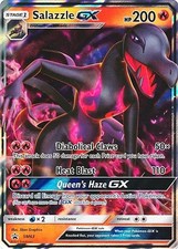 1x Salazzle-GX - SM63 - SM Black Star Promo NM-Mint Pokemon SM Black Star Promos