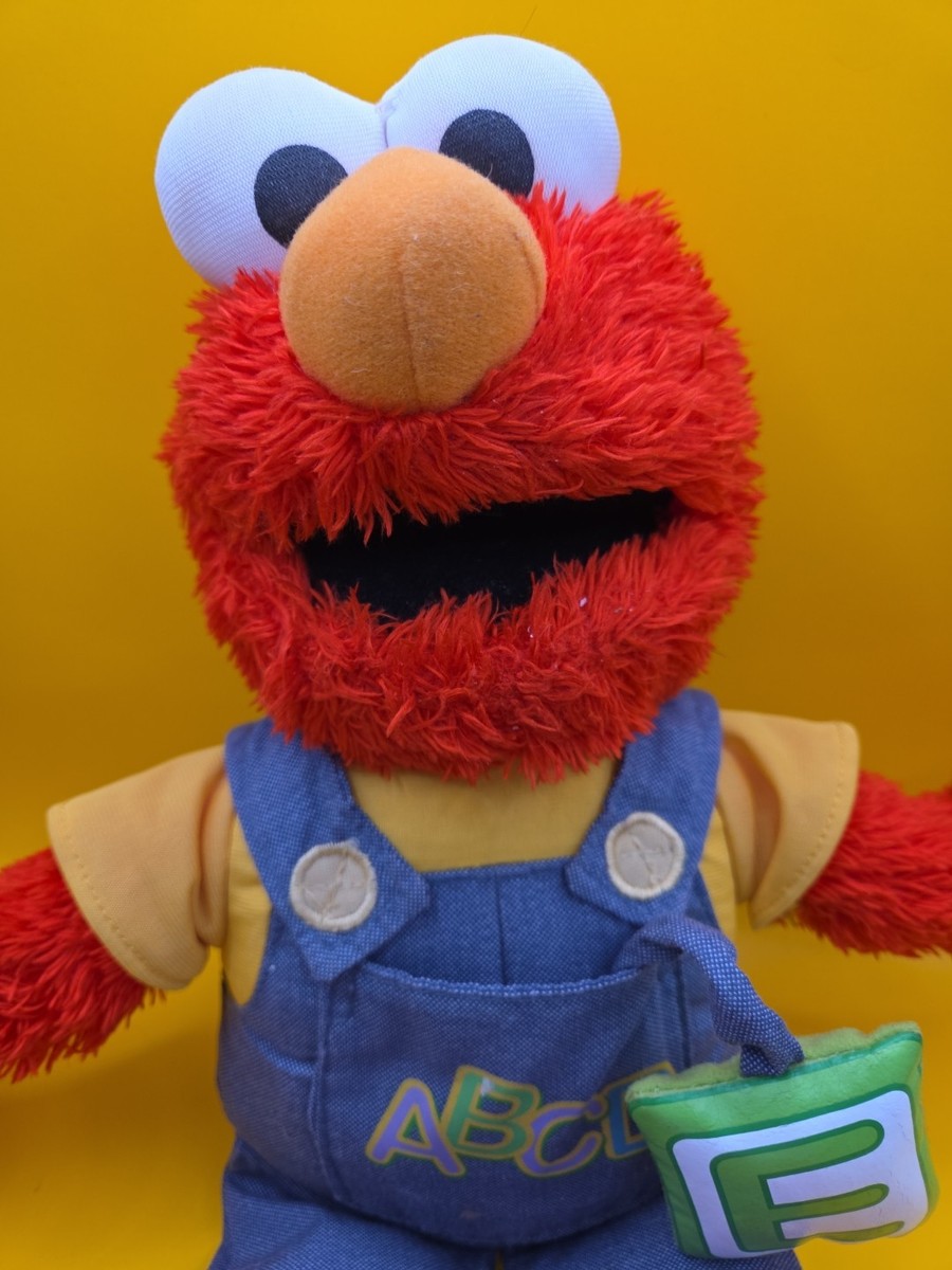 2008 Fisher Price Sesame Street Talking ELMO SINGING ABC Plush