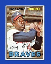 1967 Topps Set-Break #250 Hank Aaron VG-VGEX (crease) *GMCARDS*