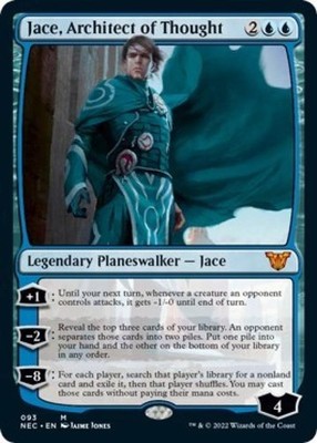 Jace, Architect of Thought - NEC MTG - Light Play