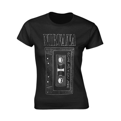 Ladies Nirvana Kurt Cobain Come As You Are officiel Femmes Dames T-shirt - Photo 1/4