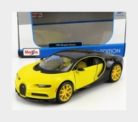 Maisto 31514Y Bugatti Chiron Le Patron 2016 Gelb Nocturne Black 1/24