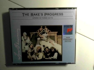 '' Igor Stravinsky Edition '' THE RAKE'S PROGRESS '' Opera in Three Acts Various: