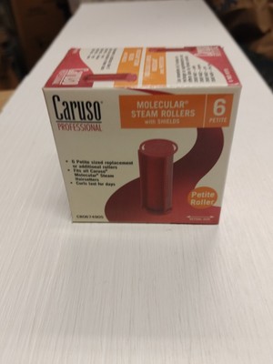 Caruso Model Professional Molecular Steam Rollers with Shields, Petite (6-Cou...
