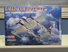 HobbyBoss Lockheed P-38L-5-LO Lightning 1:72 Sealed Plastic Model Kit 80284
