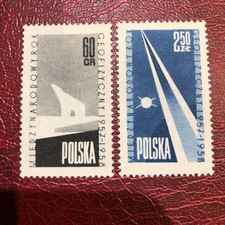 Poland Stamps 1958 MNH International Geophysical Year