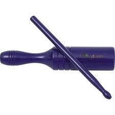 LP PERCUSSION RHYTHMIX BLUE WOODEN TONE BLOCK W/STRIKER