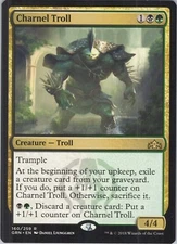 Charnel Troll NM (#3) #160 Guilds of Ravnica MTG