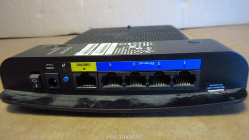 Routeur N sans fil Cisco E1200 V02 300 Mbit/s 802,11N 2,4 GHz 4 ports 10/100 bloc d'alimentation exclu - Photo 3/5