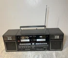 80s Vintage Panasonic RX-C66 Double Cassette Radio Boombox Rare Japan READ DSCRI