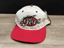 Vintage San Francisco 49ers Team NFL Drew Pearson Companies Snapback Hat Cap New