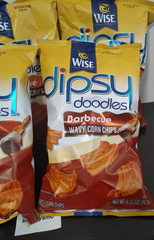 Wise Barbecue Dipsy Doodles Wavy Corn Chips, 9.25 oz. Bags x5 eBay
