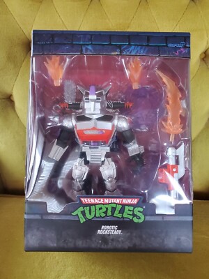 Super7 - TMNT ULTIMATES! Wave 8 - Robot Rocksteady [New Toy] Action Figure