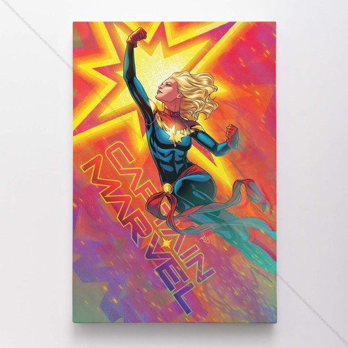 Poster Captain Marvel Sur Toile – Avengers Endgame – Impression #9352