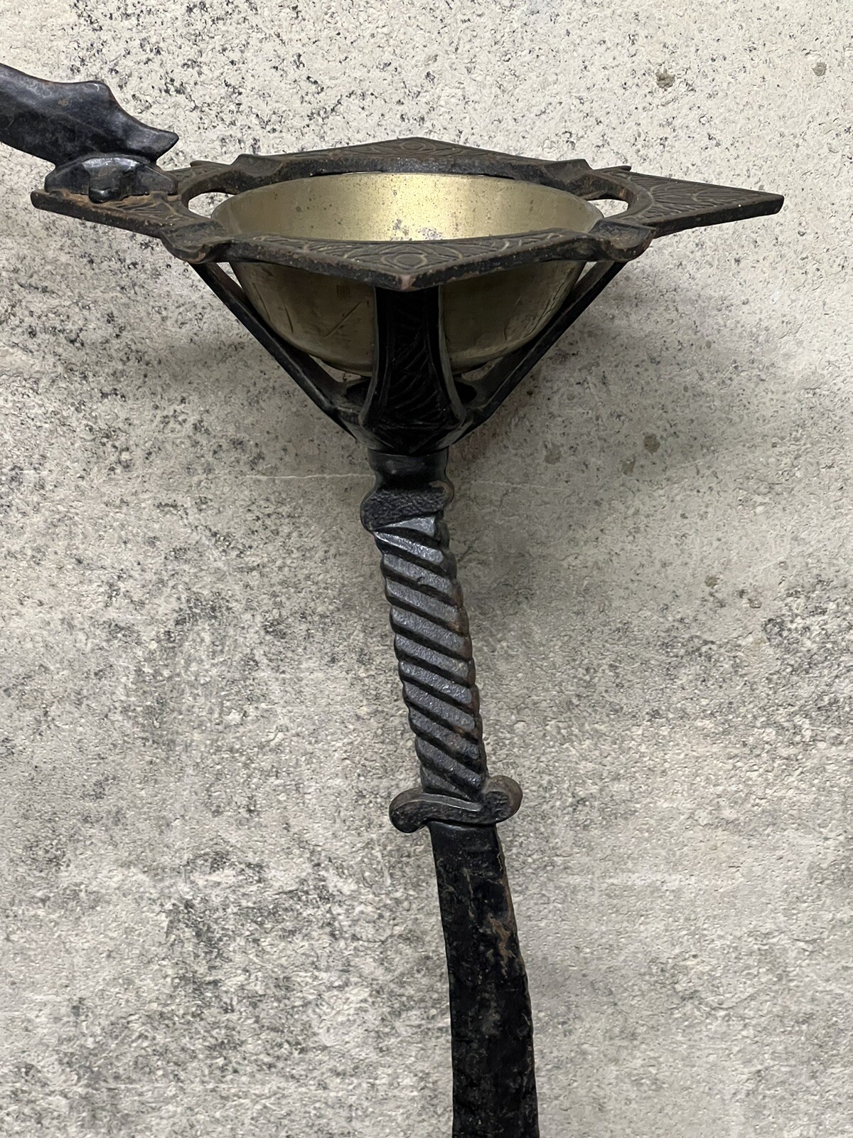Antique Verona Art Deco Cast Iron Sword Ashtray Stand 1920’s 563 eBay