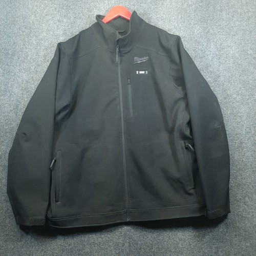 Milwaukee M12 Heated Jacket Mens 2XL Black Full Zip Toughshell No Battery - Picture 16 of 17