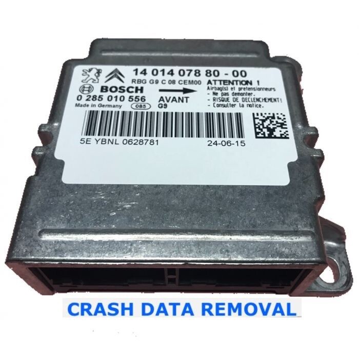 Peugeot PSA 1401407880 (0285010556) Airbag ECU SRS Crash Data 